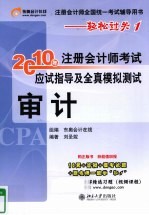 2010年注册会计师考试应试指导及全真模拟测试 审计