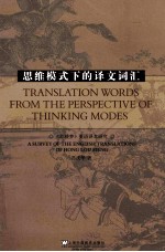 思维模式下的译文词汇