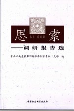 思索 调研报告选