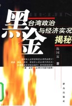 黑金 台湾政治与经济实况揭密