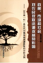 政策、市场和社会对农民获取资源收益的影响 以中南杉县农民对集体林资源获取的分析为例