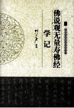 大愿法师著述系列 佛说观无量寿佛经学记