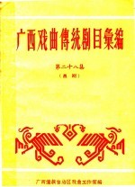 广西戏曲传统剧目汇编 第28集
