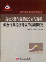 高效天然气藏形成分布与凝析、低效气藏经济开发的基础研究
