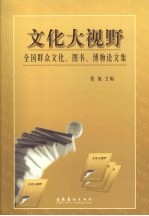 文化大视野：全国群众文化图书博物论文集 2007年卷