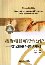 投资项目可行性分析 理论精要与案例解析