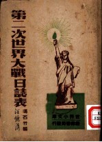 世界小文库 第二次世界大战日志表