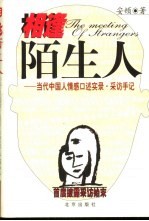 相逢陌生人 当代中国人情感口述实录·采访手记