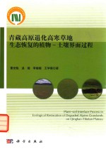 青藏高原退化高寒草地生态恢复的植物-土壤界面过程