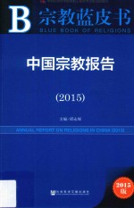 中国宗教报告2015 2015版