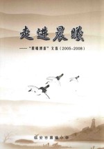 走进晨曦：“晨曦博客”文选 2005-2008