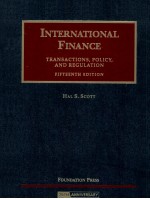 INTERATAIONAL FINACE TRANSACTIONS，POLICY，AND REGULAION THIRTEENTH EDITION