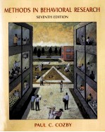 METHODS IN BEHAVIORAL RESEARCH SEVENTH EDITION