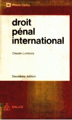 DROLT PENAL INTERNATIONAL