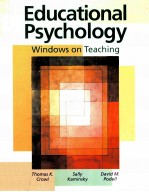 EDUCATIONAL PSYCHOLOGY WINDOWS ON TEACHING