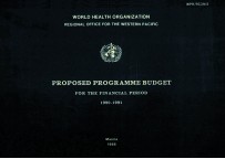 PROPOSED PROGRAMME BUDGETFOR THE FINANCIAL PERIOD 1990-1991