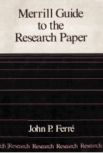 Merrill Guide to the Research Paper
