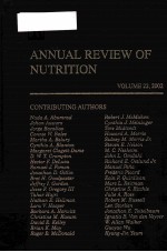 Annual Review of Nutrition: 2002 (Annual Review of Nutrition)