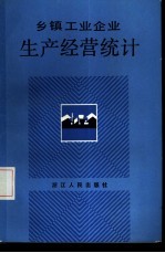 乡镇工业企业生产经营统计