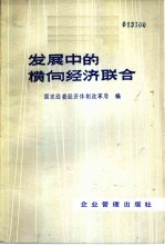 发展中的横向经济联合