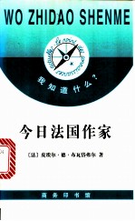 今日法国作家