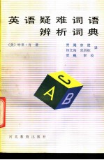 英语疑难词语辨析词典