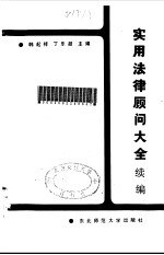 实用法律顾问大全 续编