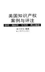 美国知识产权案例与评注 版权·商标权·专利权·商业秘密