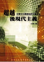 王宁文化学术批评文选 4 超越后现代主义