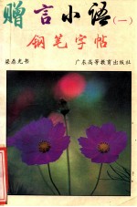 赠言小语钢笔字帖 1