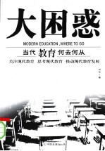 大困惑 当代教育何去何从