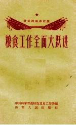 粮食工作全面大跃进