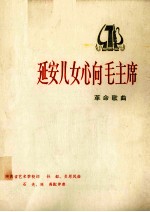 延安儿女心向毛主席 革命歌曲