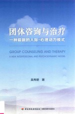 团体咨询与治疗 一种崭新的人际 心理动力模式