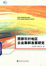 西部农村地区企业集群发展研究