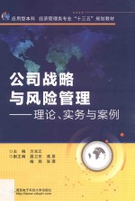 公司战略与风险管理 理论、实务与案例