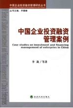 中国企业投资融资管理案例