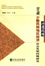 小康之路 甘肃少数民族地区经济社会发展问题研究