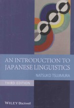 AN INTRODUCTION TO JAPANESE LINGUISTICS THIRD EDITION