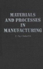 materials and processes in manufacturing fifth edition