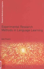 experimental research methods in language learning