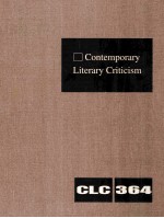 contemporary literary criticism volume 364