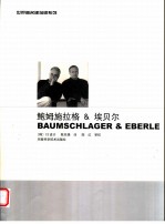 世界著名建筑师系列 6 鲍姆施拉格 & 埃贝尔 中英文本