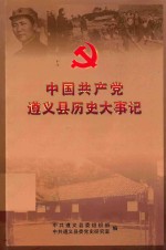 中国共产党遵义县历史大事记
