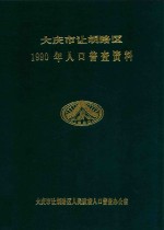 大庆市让胡路区 1990年人口普查资料