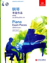 Piano Exam Pieces ABRSM Grade 4 Selected from the 2015&2016 syllabus=钢琴考级作品 第四级 选自2015&2016大纲