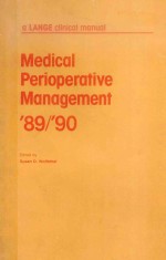 MEDICAL PERIOPERATIVE MANAGEMENT'89/'90