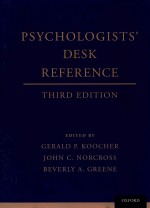 PSYCHOLOGISTS'DESK REFERENCE THIRD EDITION