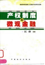 产权制度与微观金融