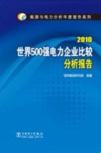 世界500强电力企业比较分析报告 2010